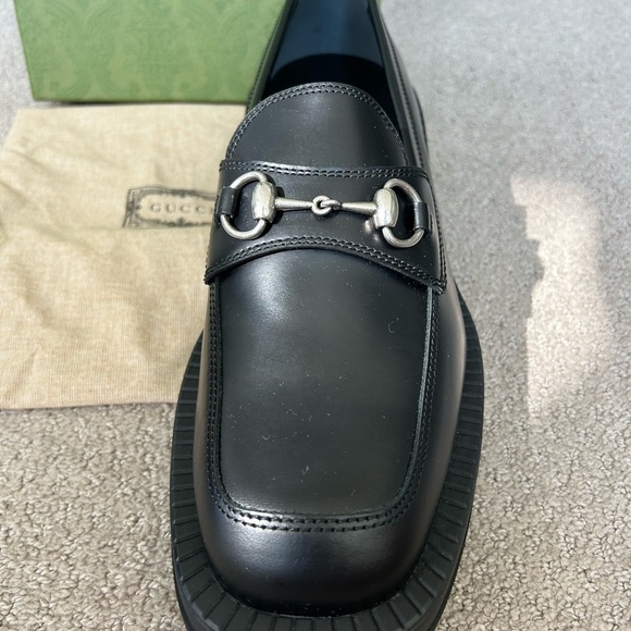 Gucci black horse bit loafers NWT - Picture 6 of 12